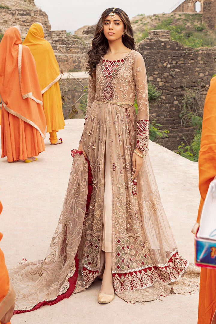 2765-RUBY-GRACE EMBROIDERED CRINKLE CHIFFON UNSTITCHED