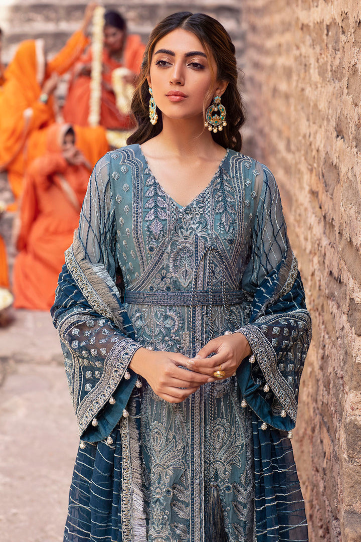 2769-BLUE-BELL EMBROIDERED CRINKLE CHIFFON UNSTITCHED