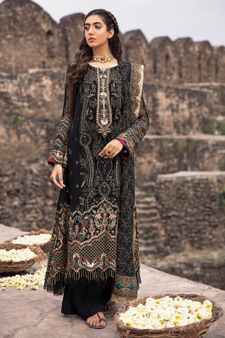 2771-ARABIAN-CHARM EMBROIDERED CRINKLE CHIFFON UNSTITCHED