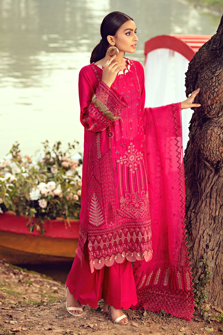 2812-FASCIA EMBROIDERED LAWN UNSTITCHED