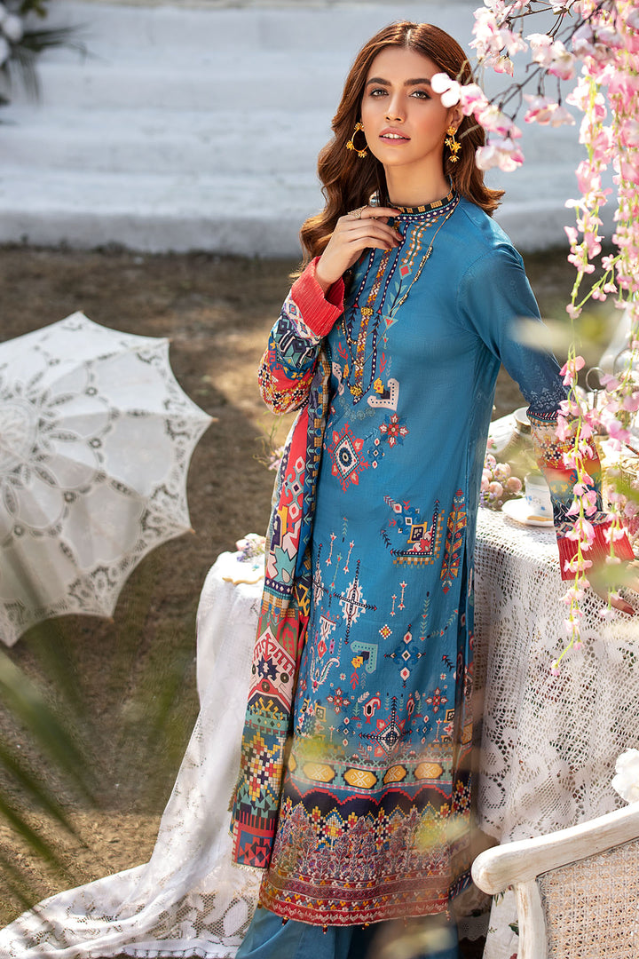 2818-TRIBAL-FANTASY DIGITAL PRINTED LAWN UNSTITCHED