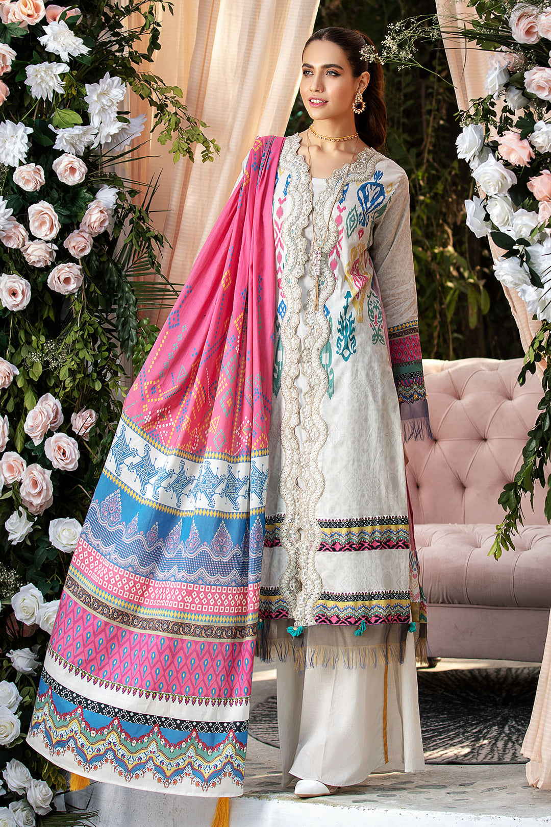 2824-IKAT-MYSTERY DIGITAL PRINTED LAWN UNSTITCHED