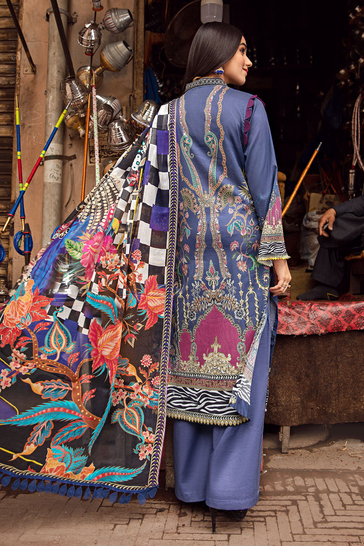 2876-ROYAL-SNOW DIGITAL PRINTED LAWN UNSTITCHED