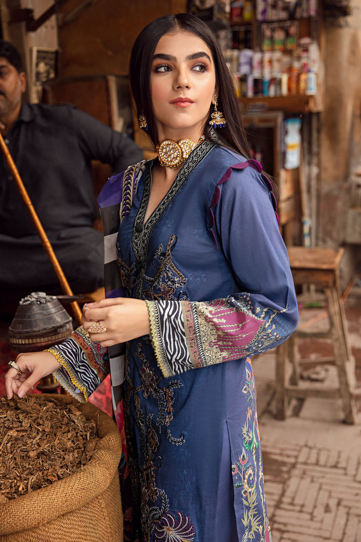 2876-ROYAL-SNOW DIGITAL PRINTED LAWN UNSTITCHED