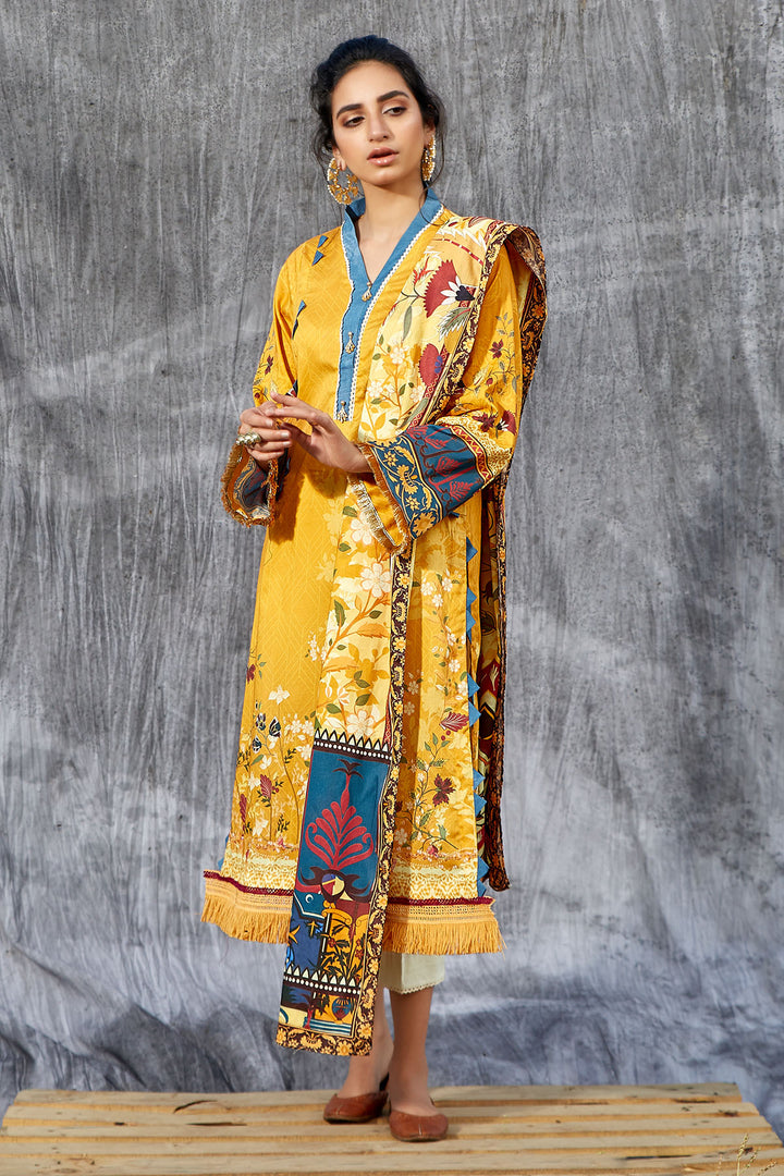 2885-PARADISE-SHINE DIGITAL PRINTED LAWN UNSTITCHED