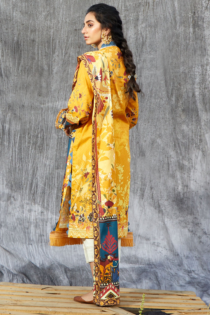 2885-PARADISE-SHINE DIGITAL PRINTED LAWN UNSTITCHED
