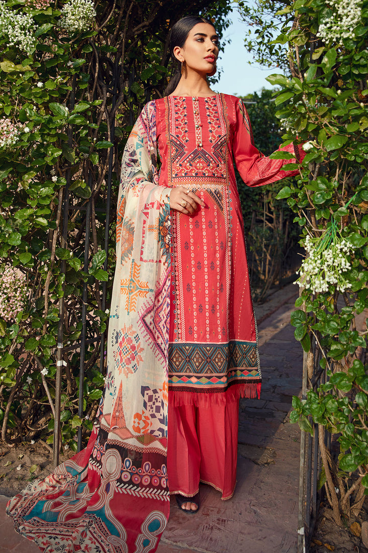 2890-ARABESQUE DIGITAL PRINTED LAWN UNSTITCHED