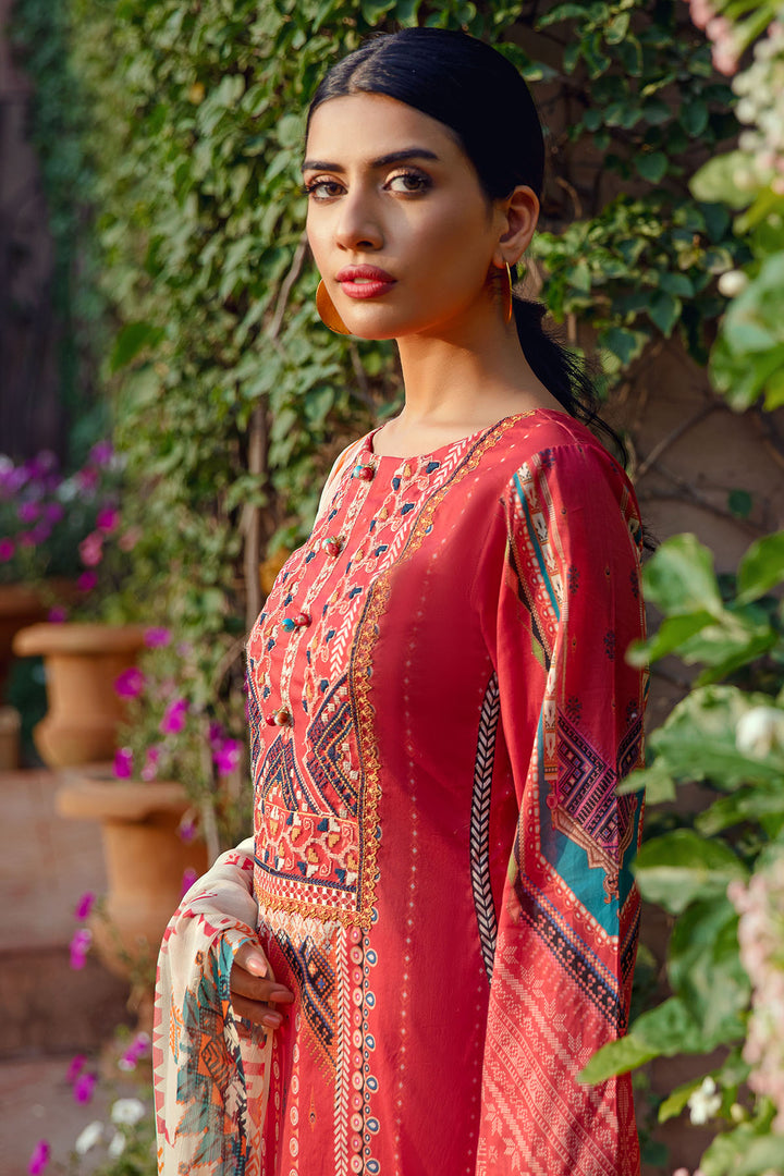 2890-ARABESQUE DIGITAL PRINTED LAWN UNSTITCHED