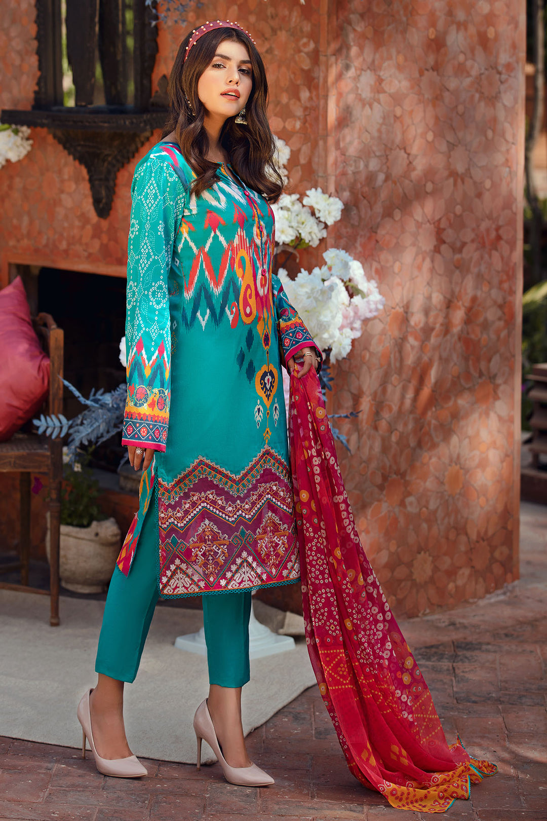 2892-VIVA-CIOUS DIGITAL PRINTED LAWN UNSTITCHED