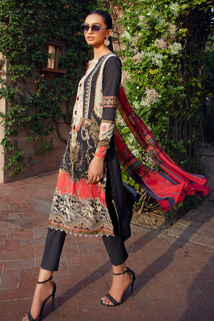 2893-CELTIC DIGITAL PRINTED LAWN UNSTITCHED