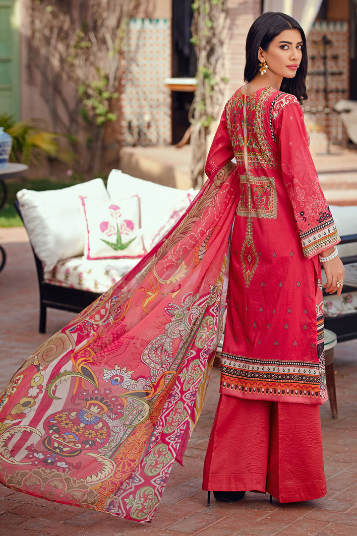 2904-MANDARIN DIGITAL PRINTED LAWN UNSTITCHED
