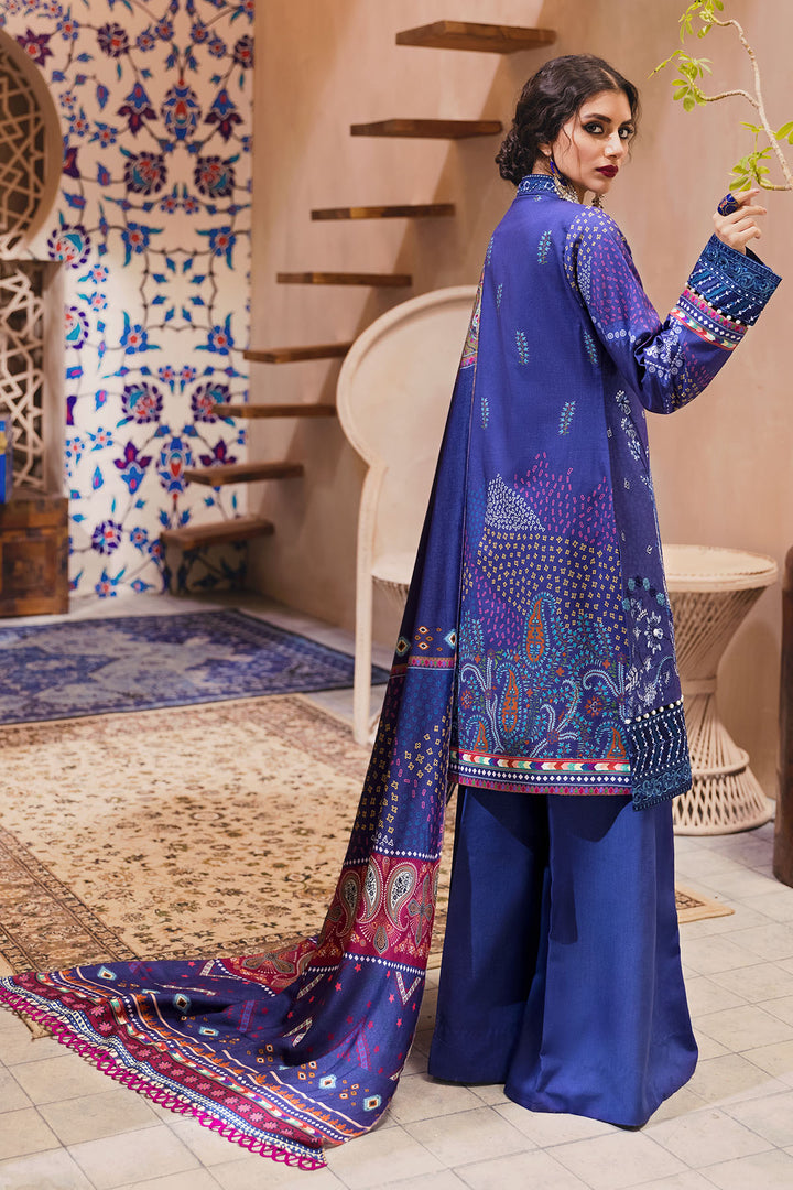 3101-LRMAK DIGITAL PRINTED EMBROIDERED LINEN UNSTITCHED