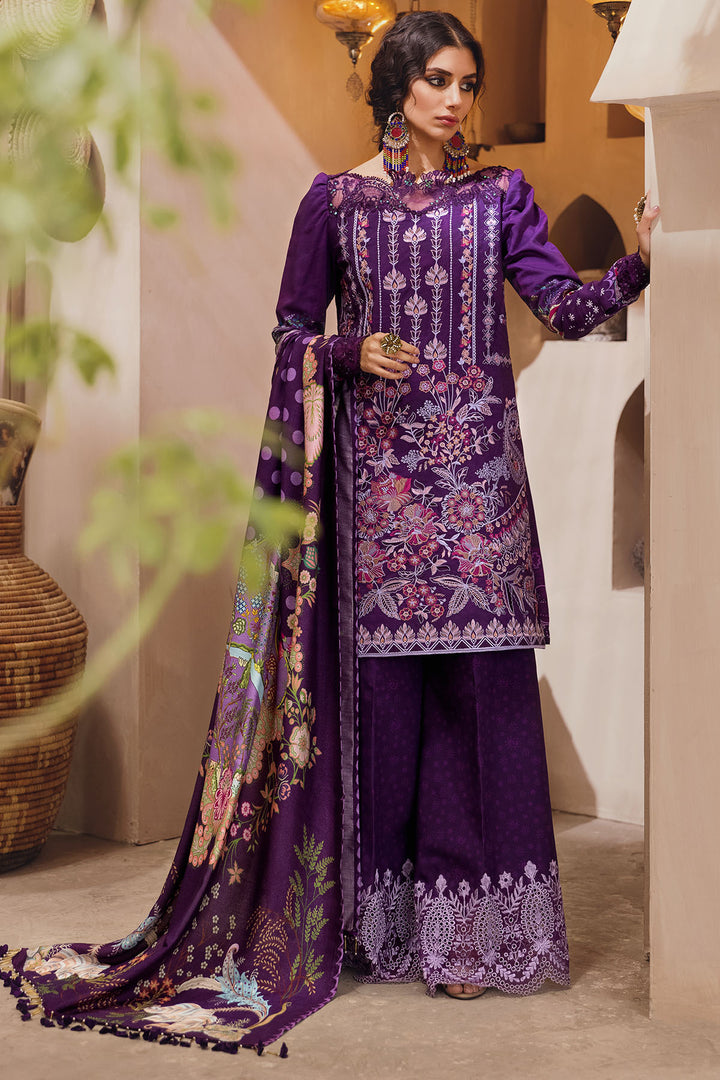 3102-GULYA DIGITAL PRINTED EMBROIDERED LINEN UNSTITCHED