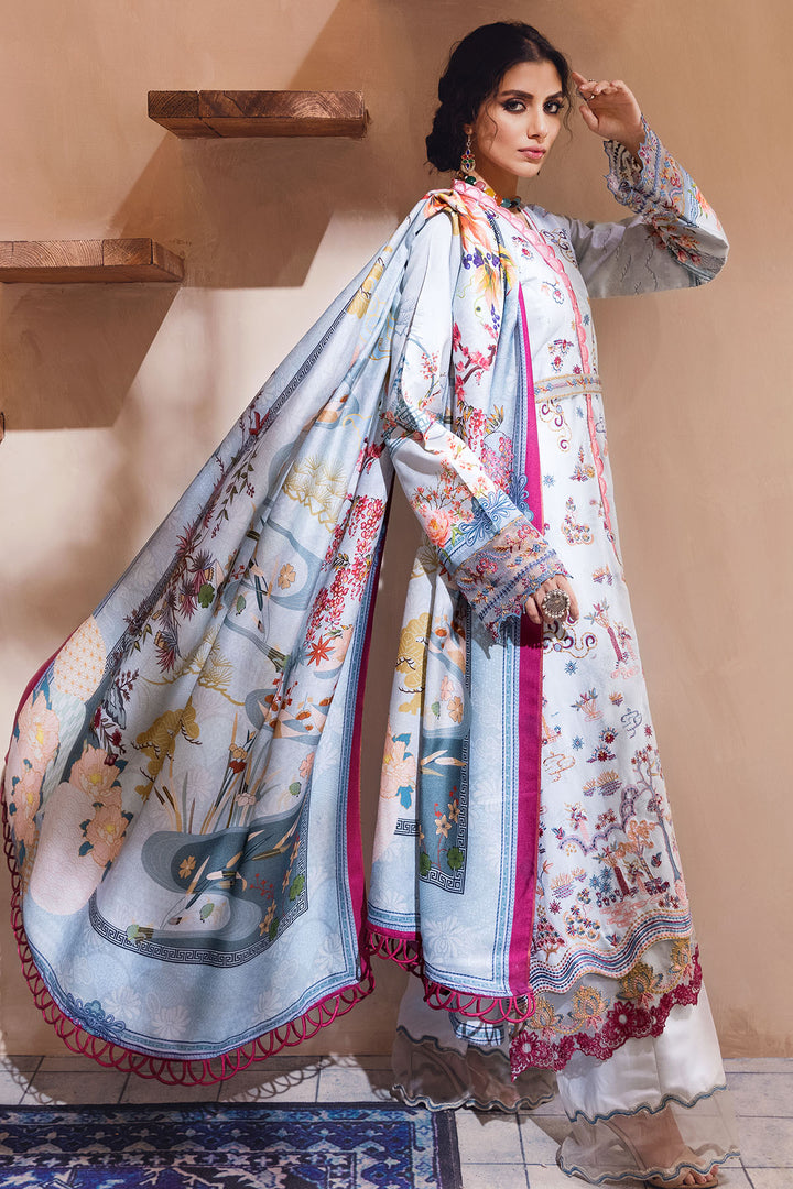 3105-NEHIR DIGITAL PRINTED EMBROIDERED LINEN UNSTITCHED