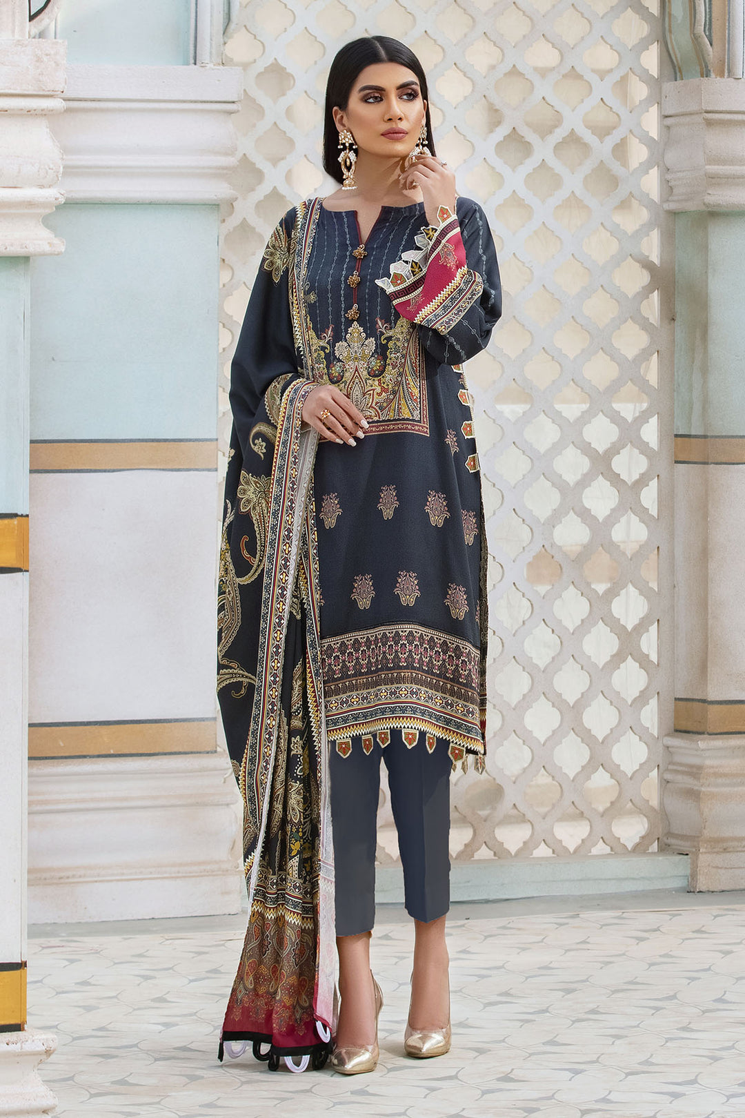 3114-MIDNIGHT-BREATH DIGITAL PRINTED COTAIL UNSTITCHED