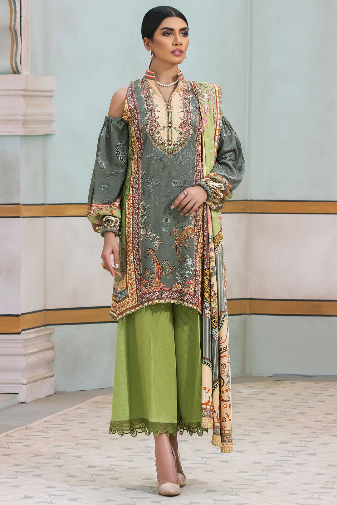 3116-SOFT-PASLEY DIGITAL PRINTED COTAIL UNSTITCHED
