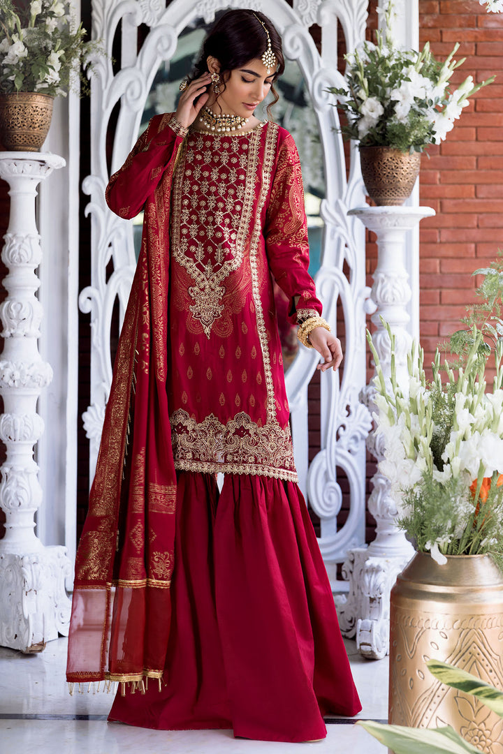3134-ZOHRA EMBROIDERED JACQUARD UNSTITCHED
