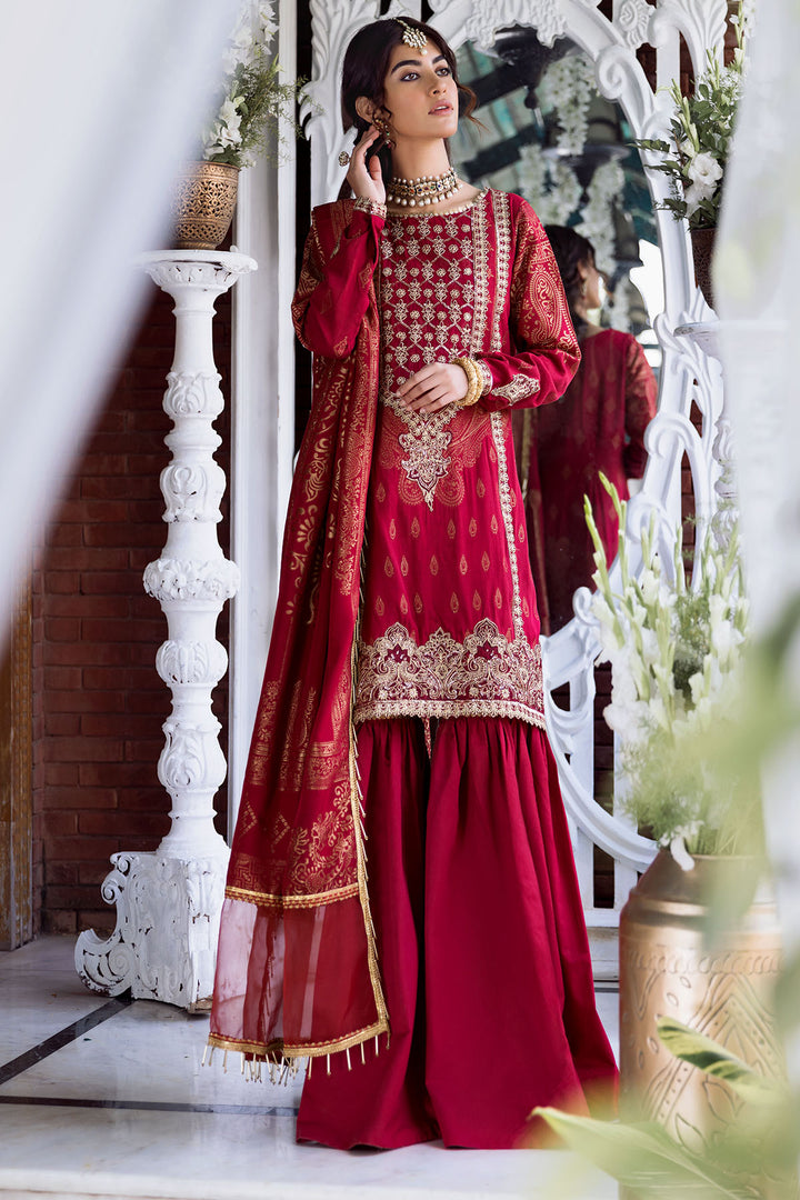 3134-ZOHRA EMBROIDERED JACQUARD UNSTITCHED
