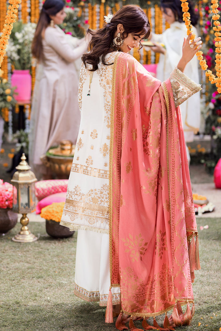 3136-MEHFIL EMBROIDERED JACQUARD UNSTITCHED