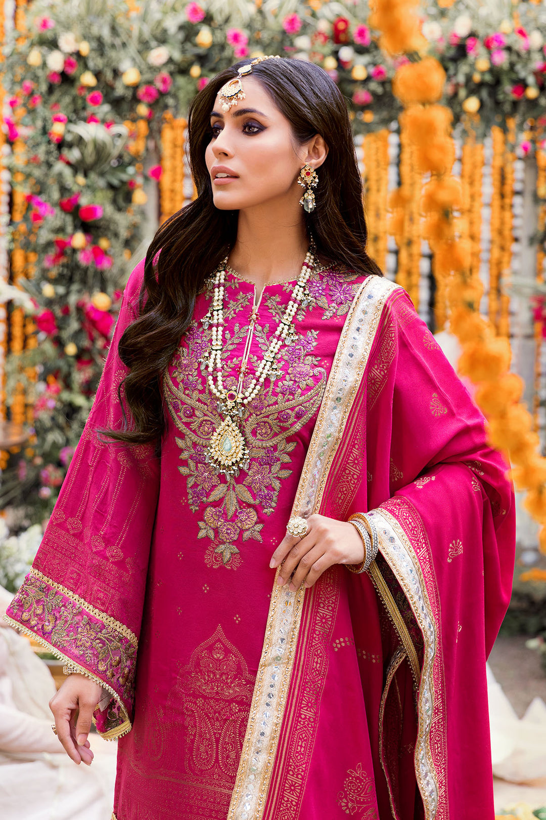 3141-MOTIA EMBROIDERED JACQUARD UNSTITCHED