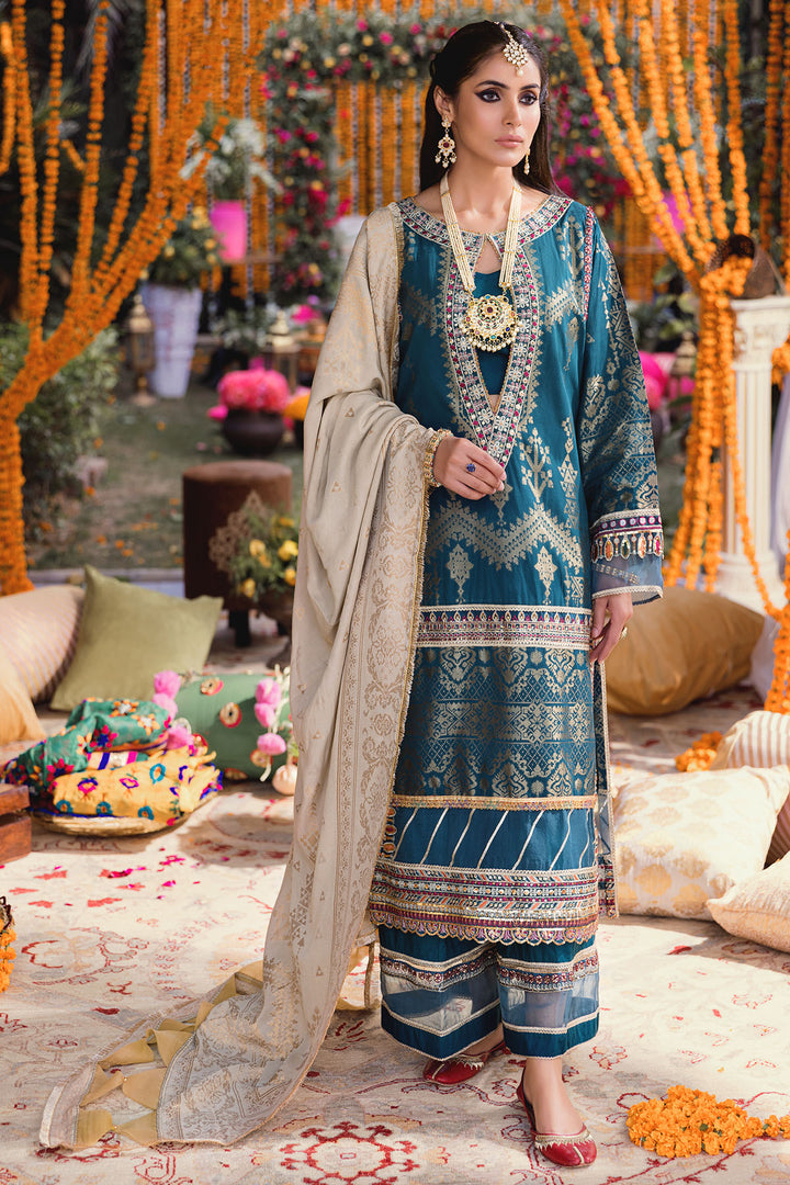 3147-GULNAR EMBROIDERED JACQUARD UNSTITCHED