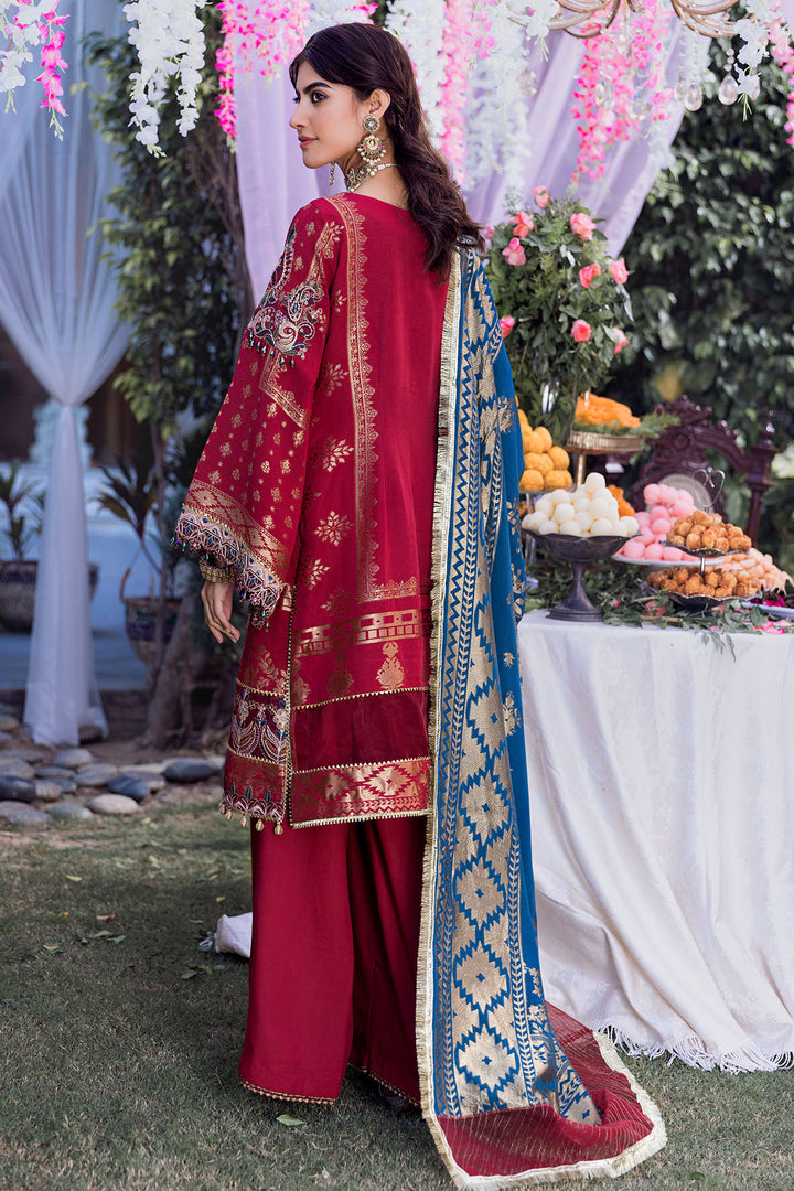 3151-SOHA EMBROIDERED JACQUARD UNSTITCHED