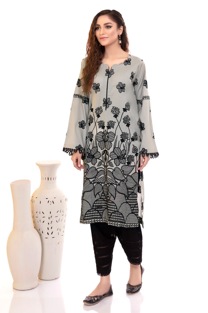 3179-SELINA EMBROIDERED LAWN STITCHED