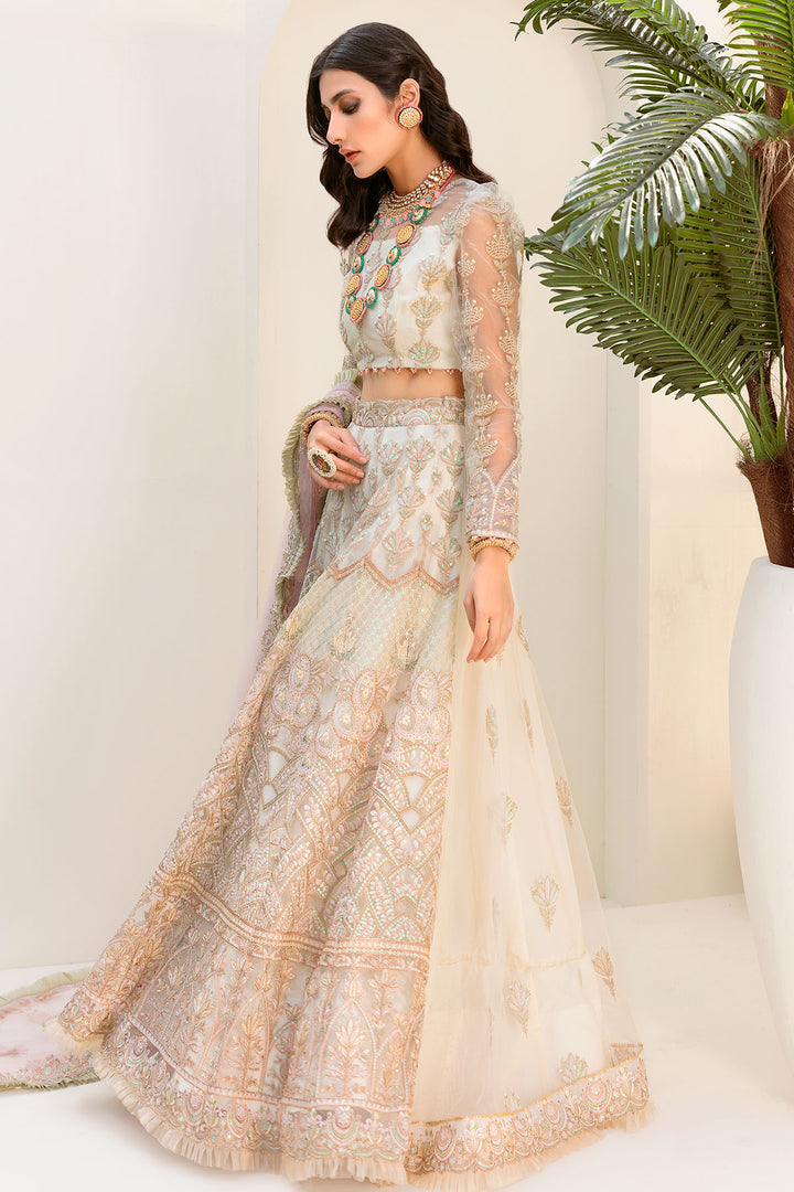 3186-PINK-SALT EMBROIDERED SILK NET UNSTITCHED