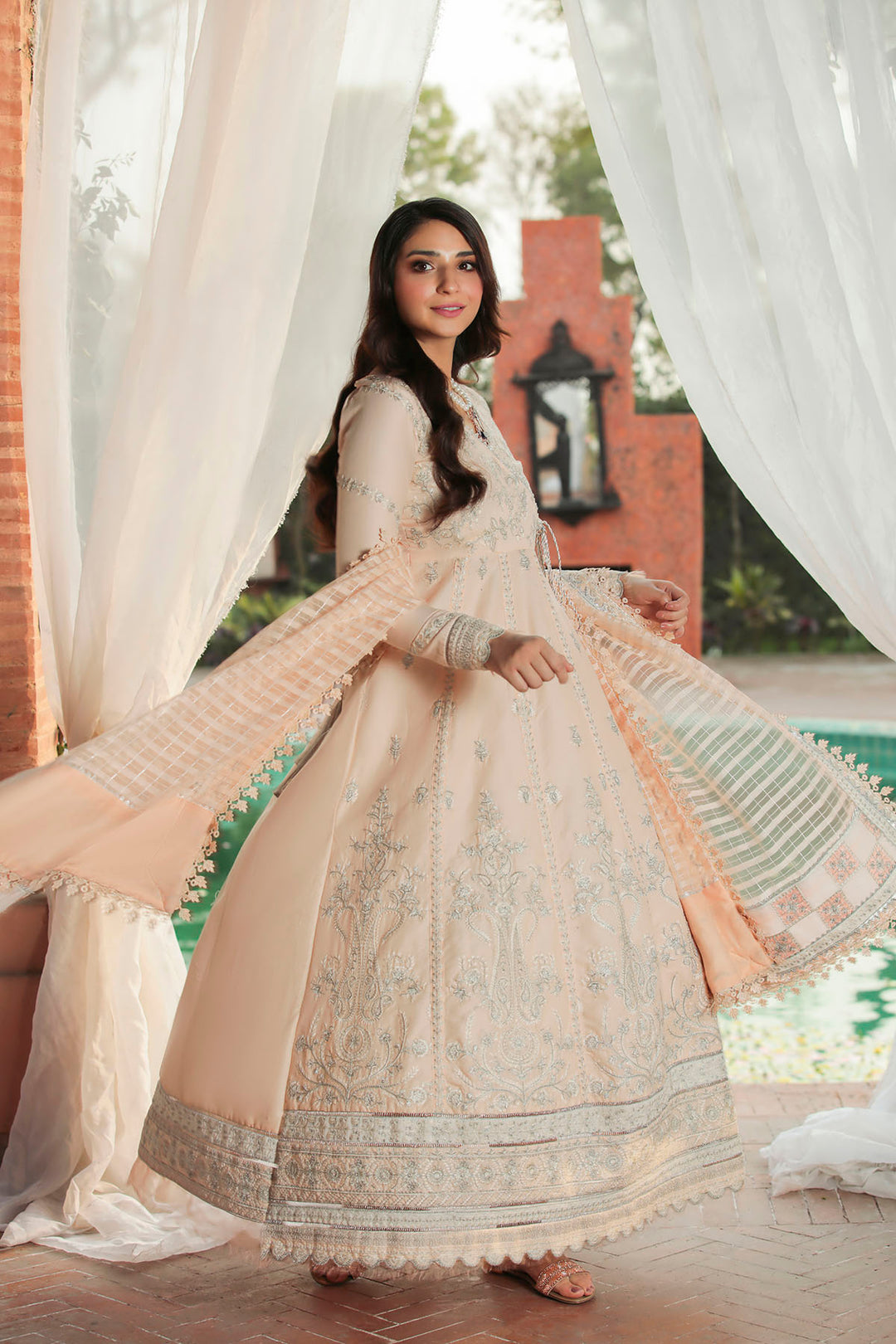 3198-AAFREEN EMBROIDERED LAWN STITCHED