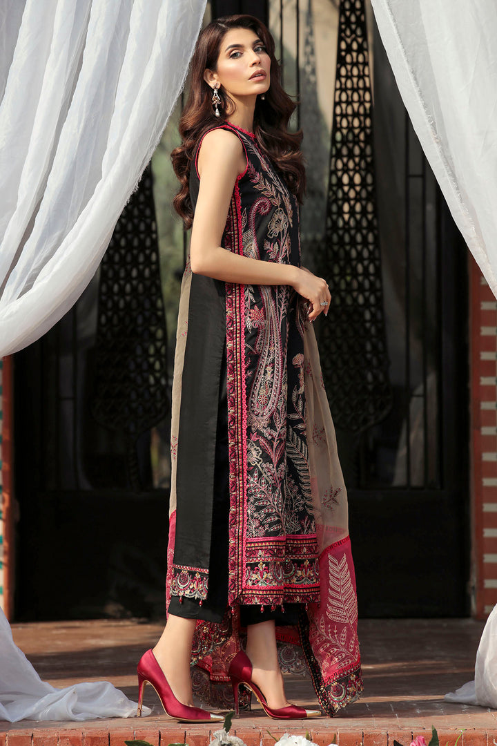 3201-GARDAN OFF-WONDER EMBROIDERED LAWN STITCHED