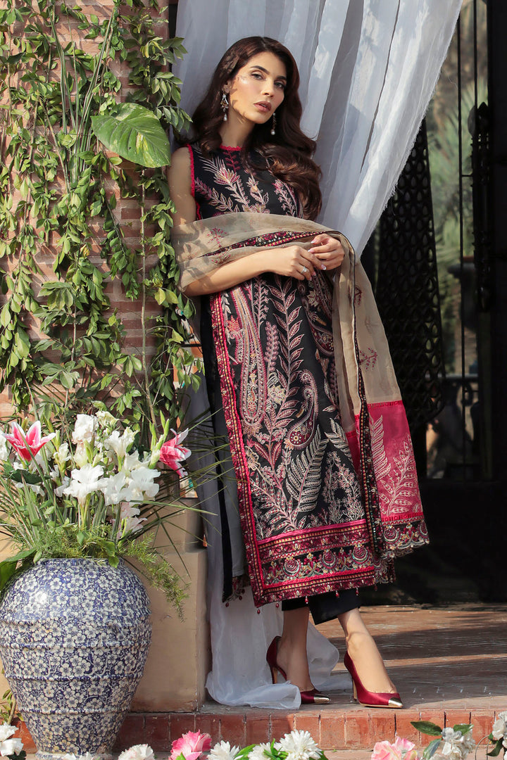 3201-GARDAN OFF-WONDER EMBROIDERED LAWN UNSTITCHED