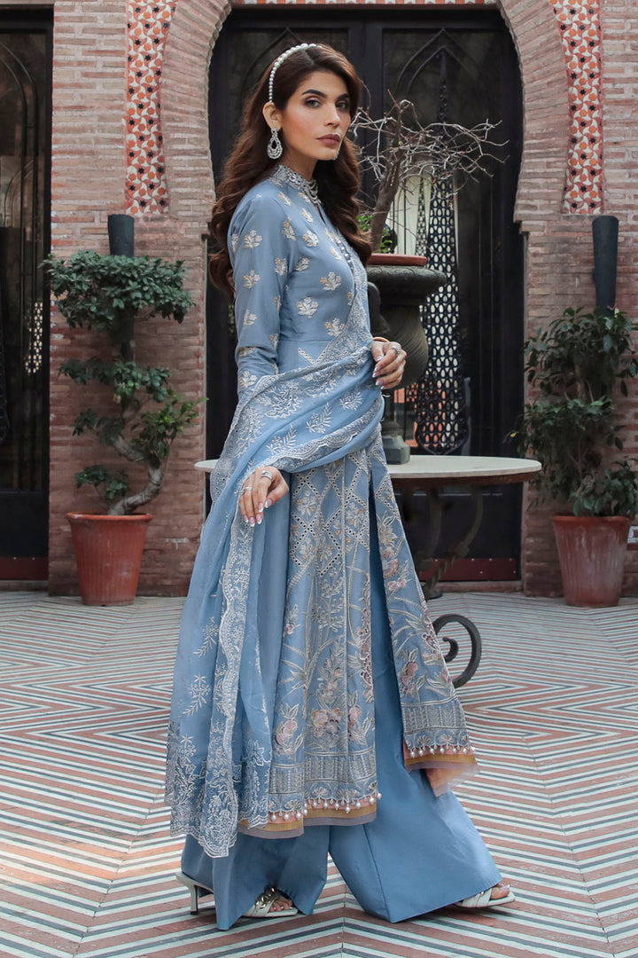 3207-WATER-LILY EMBROIDERED LAWN UNSTITCHED