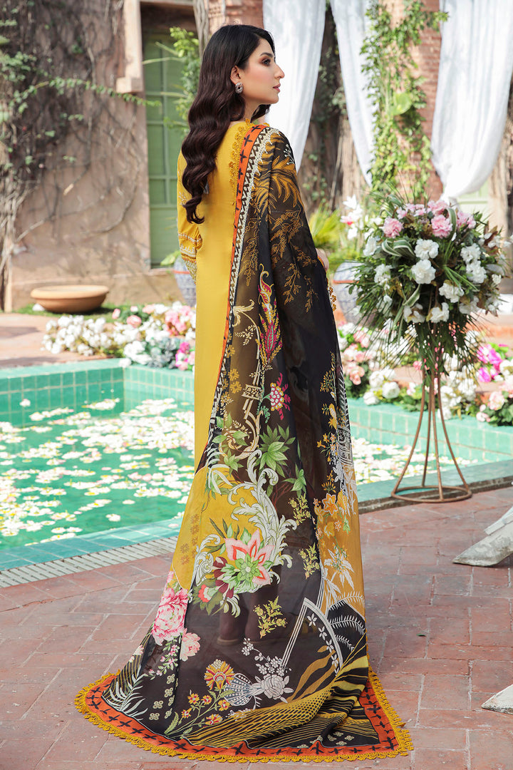 3211-NIGHT-EMBERS EMBROIDERED LAWN STITCHED