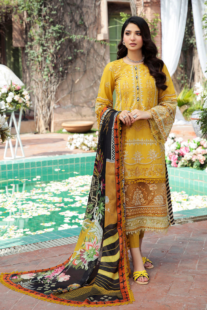 3211-NIGHT-EMBERS EMBROIDERED LAWN STITCHED