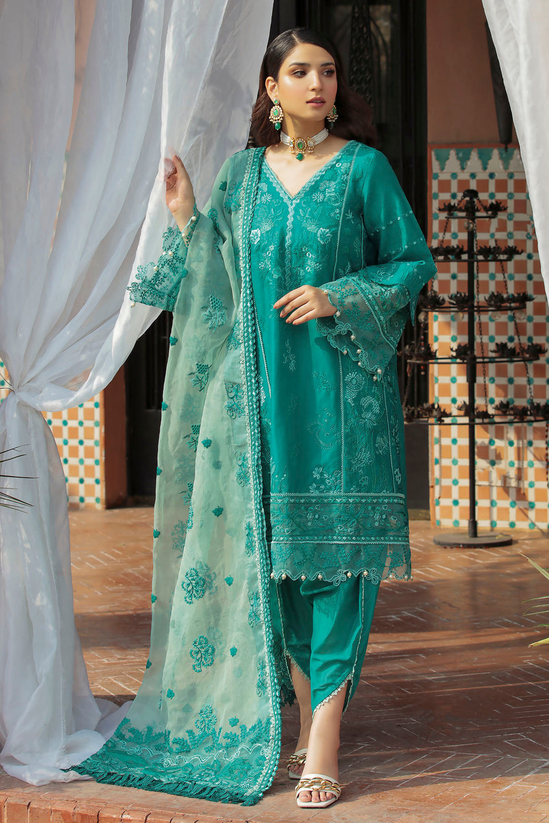 3212-BOTANICA EMBROIDERED LAWN UNSTITCHED