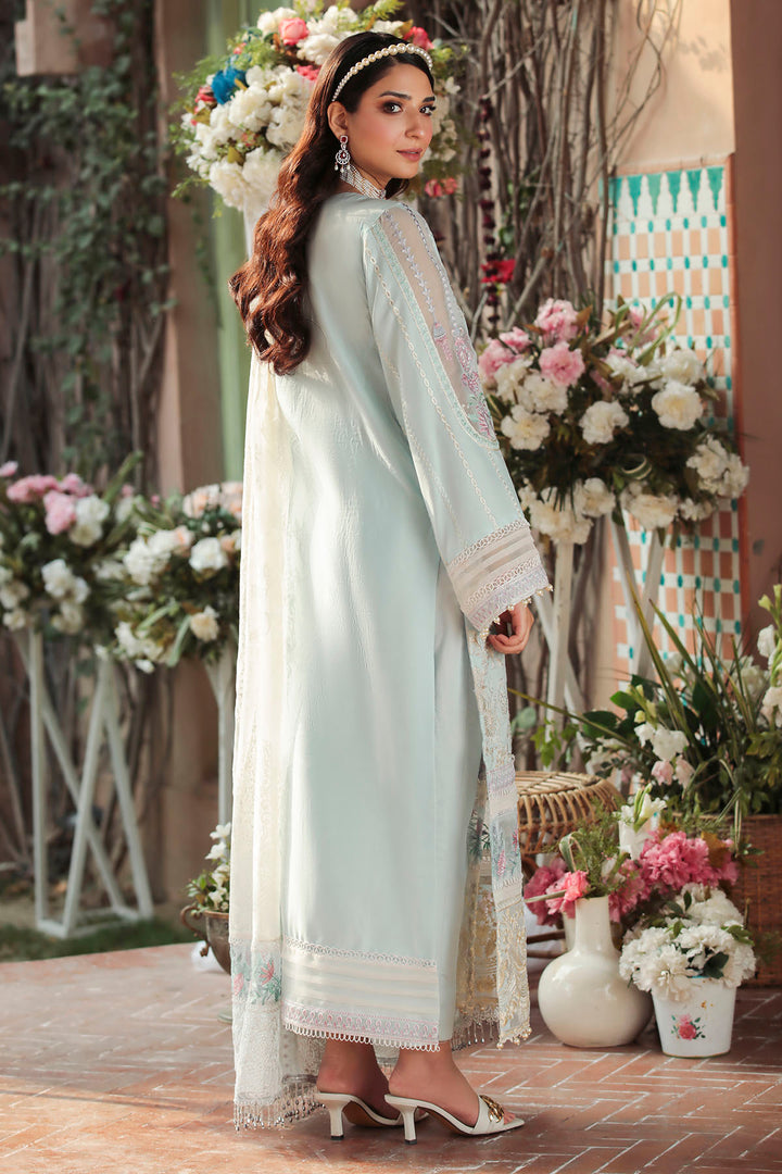 3213-BLUE-MOTIA EMBROIDERED LAWN STITCHED