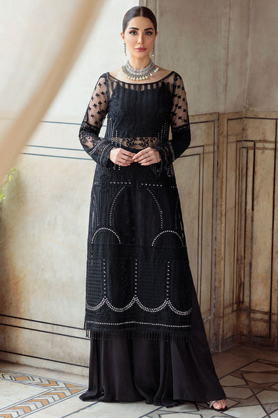 Baroque Chanttle DESIGNER NET DRESS DRESS Design No : 1554 – Eastern Fashion
