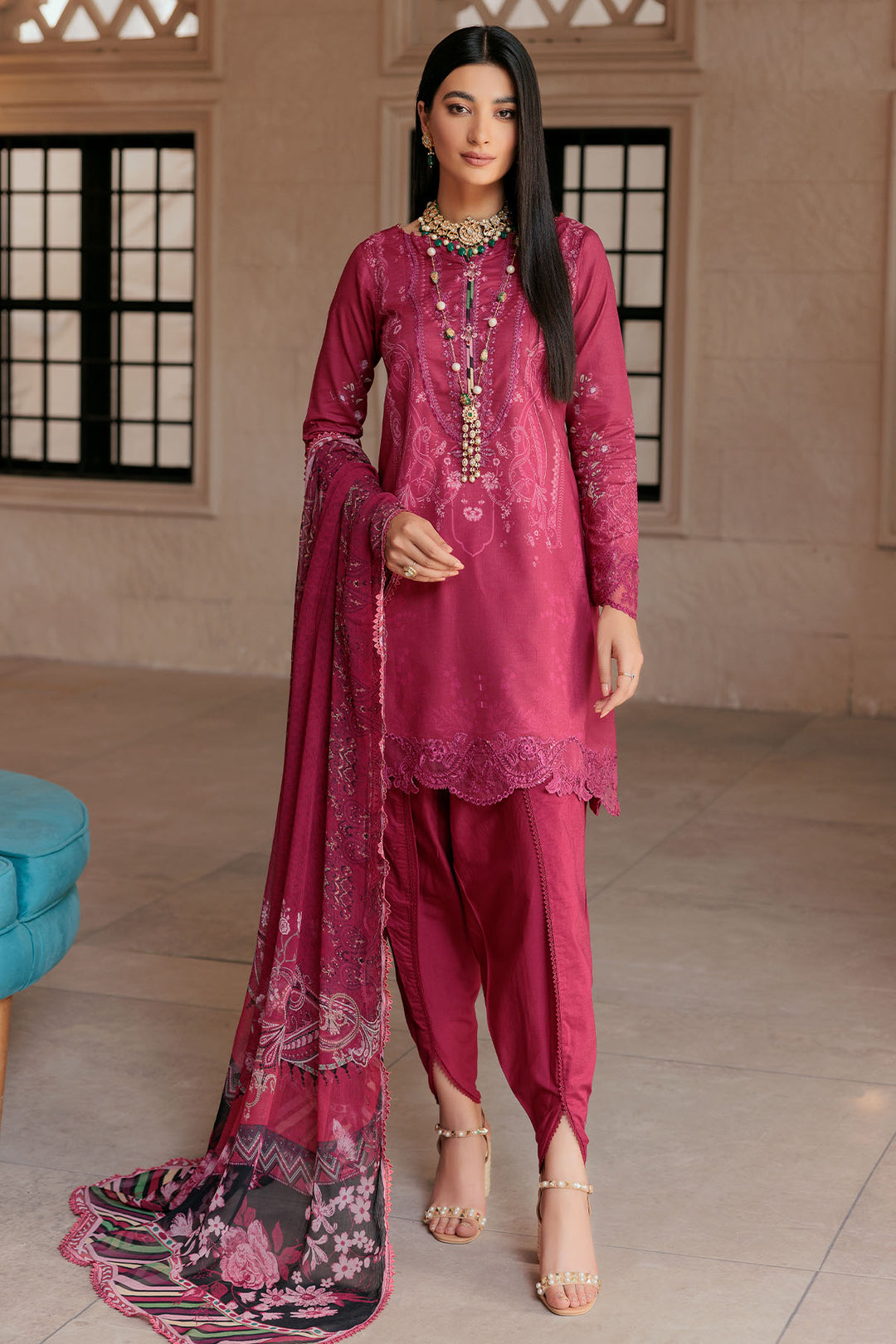 3257-AHMET DIGITAL PRINTED LAWN UNSTITCHED