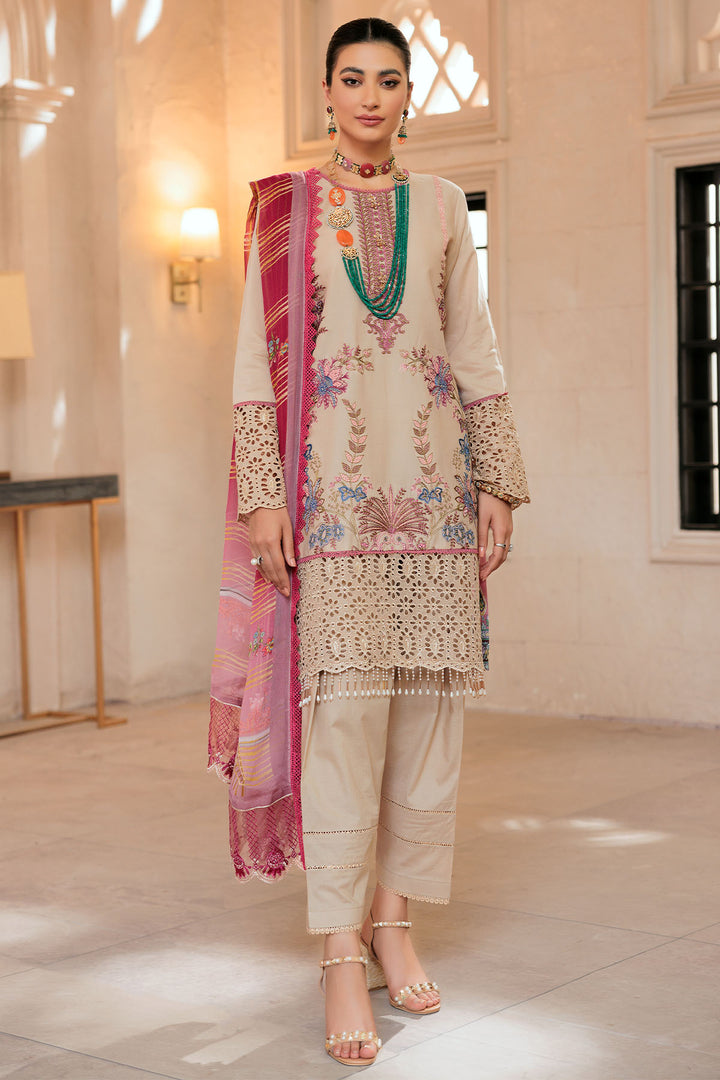 3284-ZOE EMBROIDERED LAWN UNSTITCHED