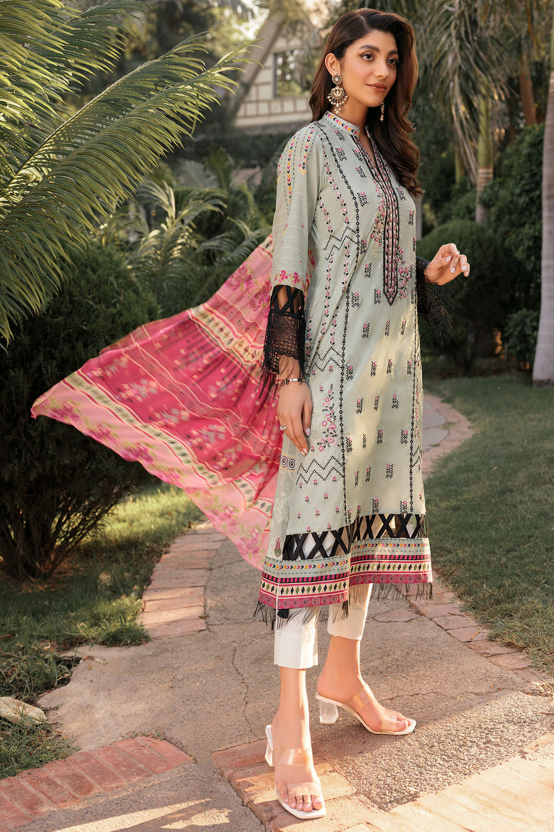 3295-ZEENAT DIGITAL PRINTED LAWN UNSTITCHED