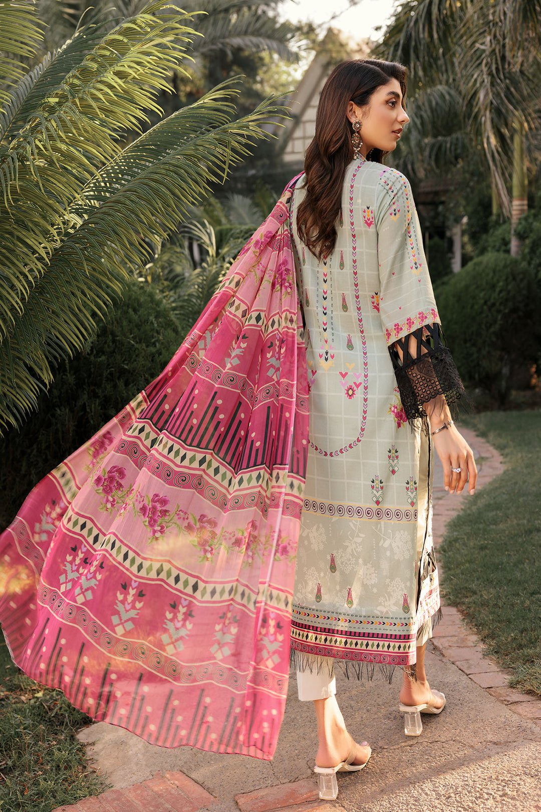 3295-ZEENAT DIGITAL PRINTED LAWN UNSTITCHED