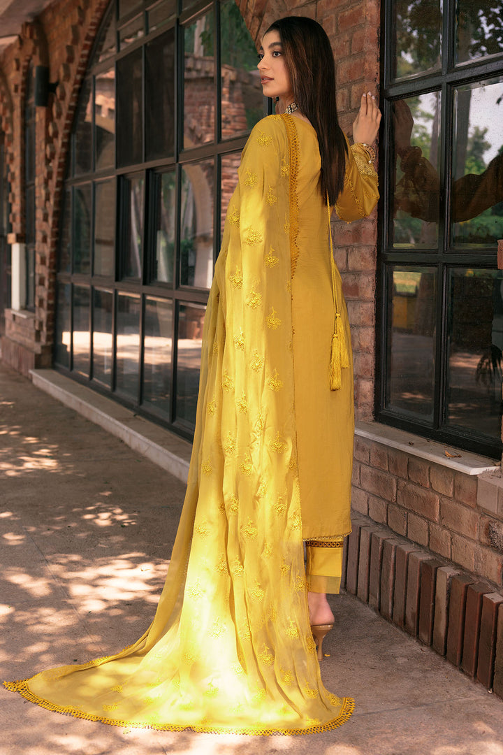 3390-DELNAZ EMBROIDERED LAWN UNSTITCHED