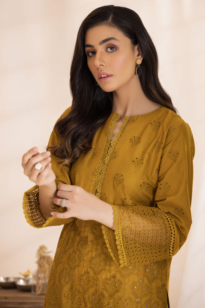 3408-PRIMROSE EMBROIDERED SCHIFFLI LAWN STITCHED