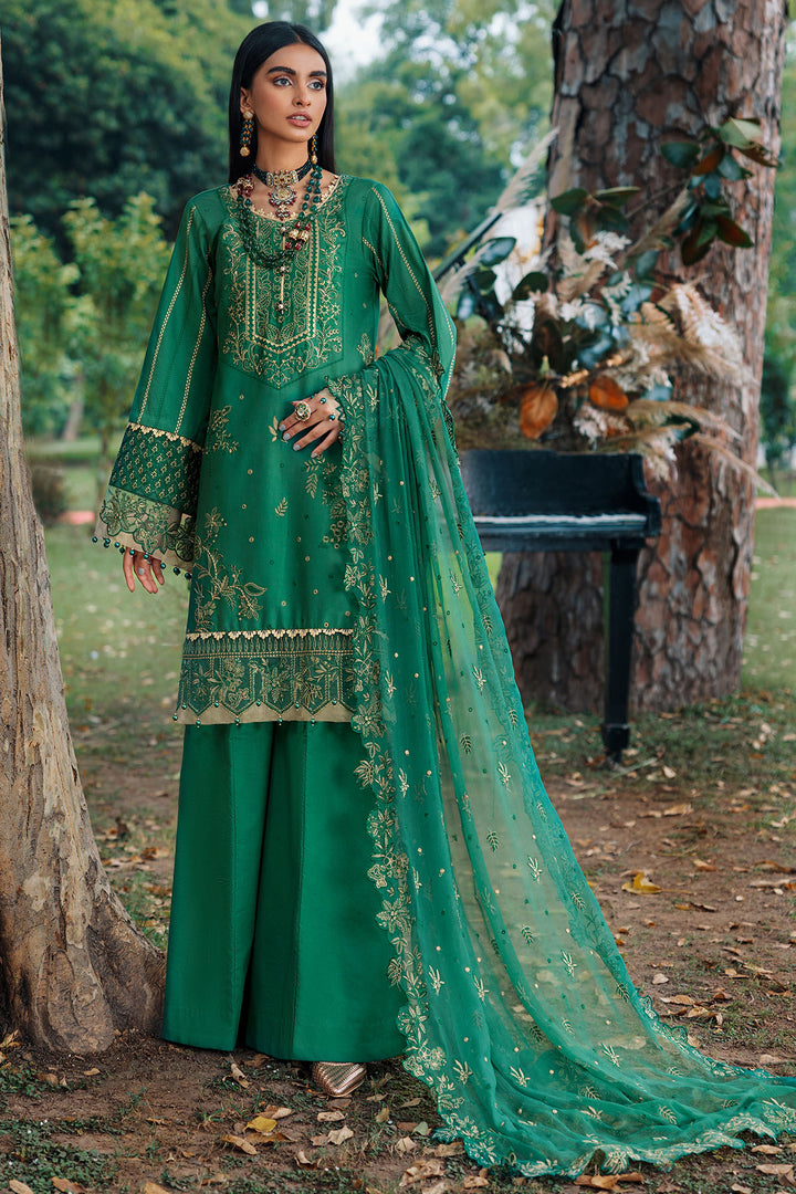 3485-VANATTE EMBROIDERED COTTON SATIN STITCHED