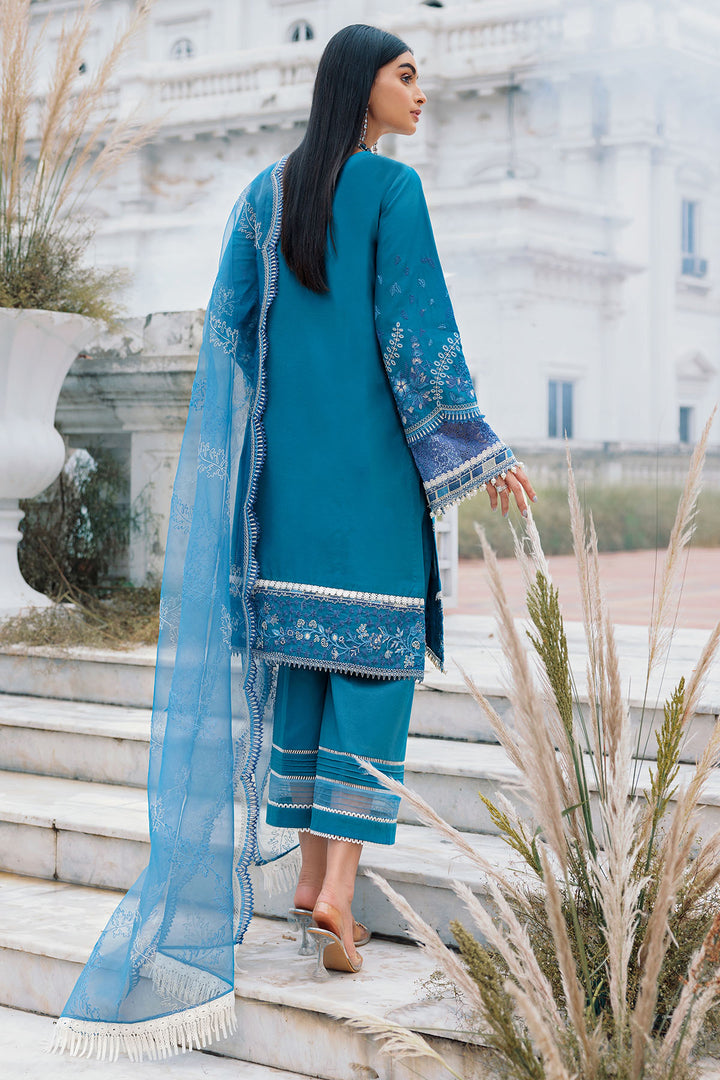 3486-CYNARA EMBROIDERED COTTON SATIN STITCHED