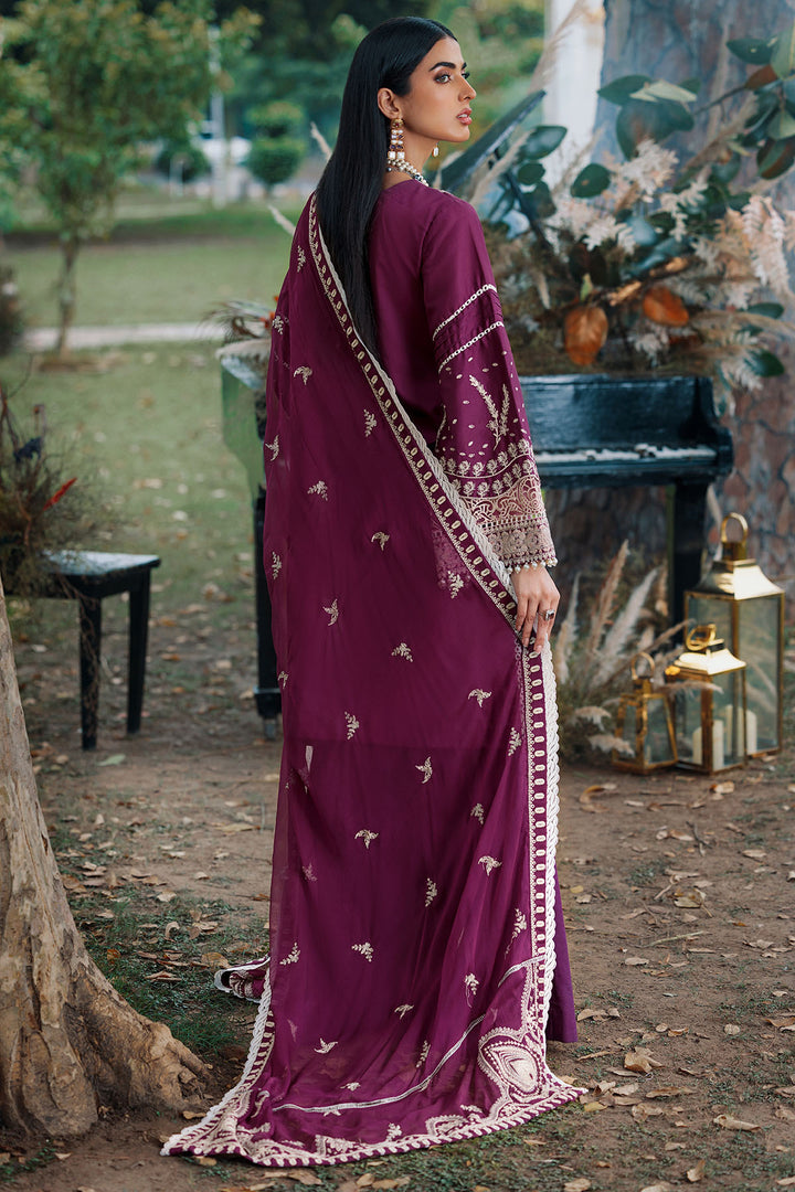 3488-CALDER EMBROIDERED COTTON SATIN UNSTITCHED