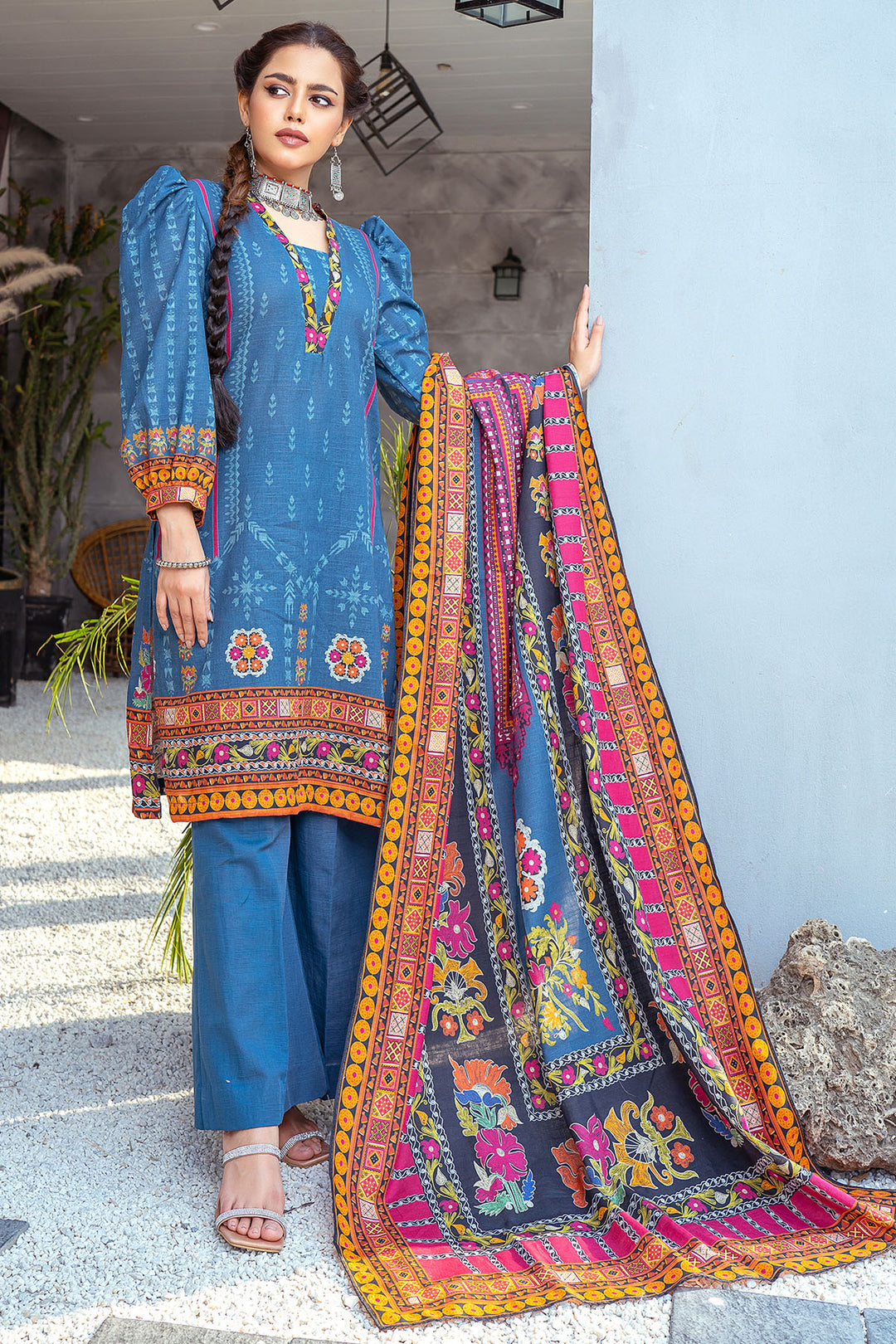 3497-PRINT-A DIGITAL PRINTED KHADDAR UNSTITCHED