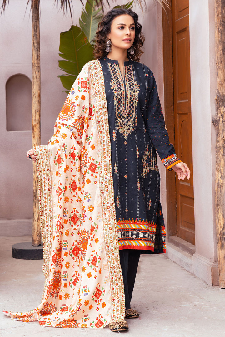 3509-ROSS DIGITAL PRINTED KHADDAR UNSTITCHED