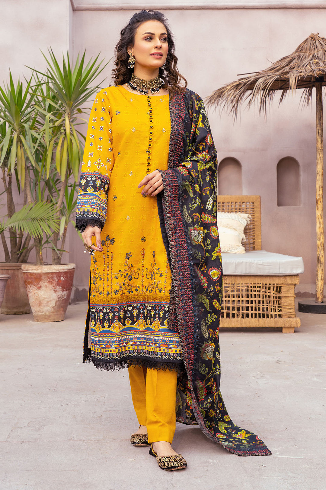 3510-MONICA DIGITAL PRINTED KHADDAR UNSTITCHED
