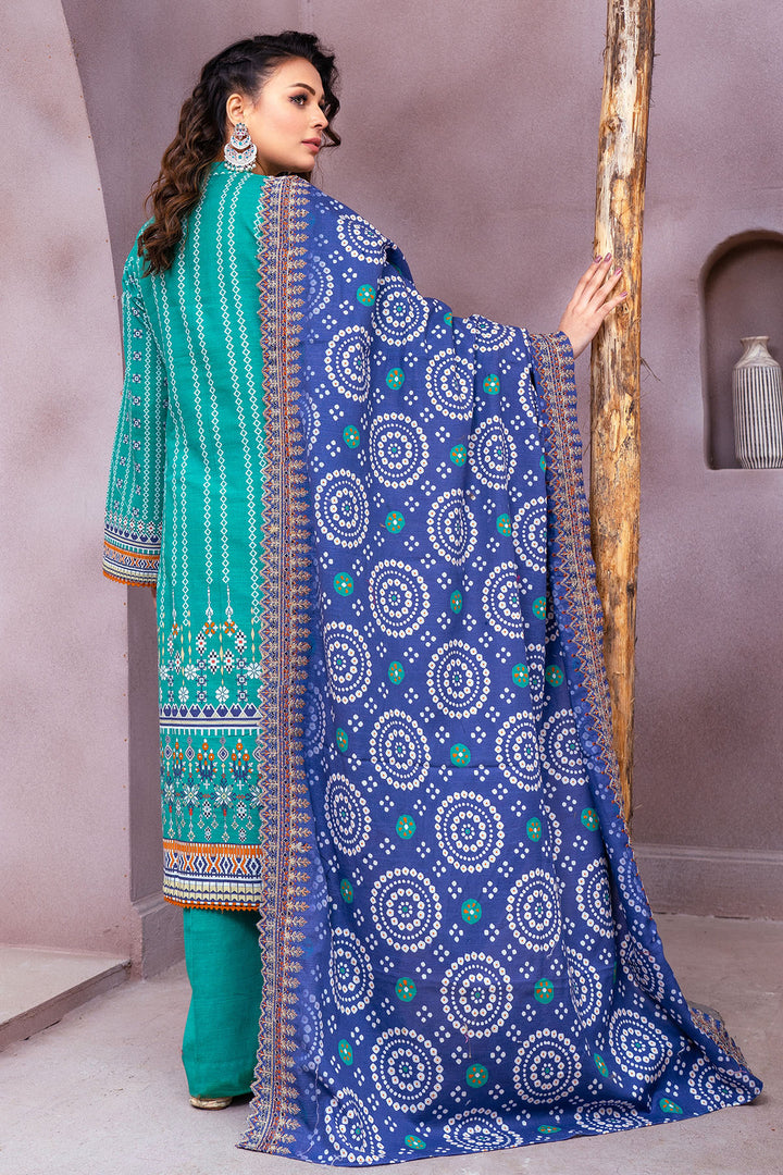 3512-CHANDLER DIGITAL PRINTED KHADDAR UNSTITCHED